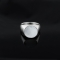 ROUND SIGNET RING (White Mother-Of-Pearl)