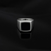 SQUARE SIGNET RING (ONYX)