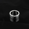 HAMMER TEXTURE RING 8MM (Silver)