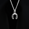 Horse Shoe Pendant Necklace